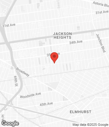 Map of 80-27 37th Ave, Jackson Heights, NY 11372